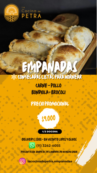 Empanadas Congeladas